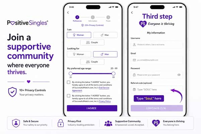 How to Use a PositiveSingles Promo Code During Registration