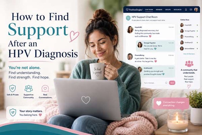 HPV support, support after HPV diagnosis, HPV chat room, HPV support groups, HPV support groups near me, how to cope with HPV diagnosis, how to deal with HPV emotionally, what to do after HPV diagnosis, how to stop worrying about HPV, how to meet people with HPV