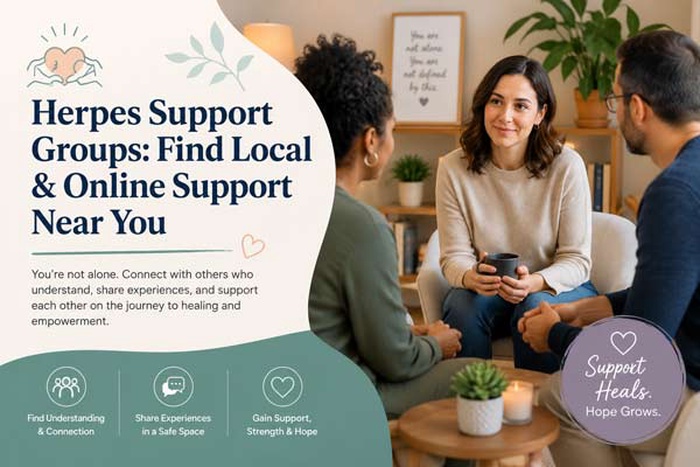 herpes support group can help put the diagnosis into perspective.