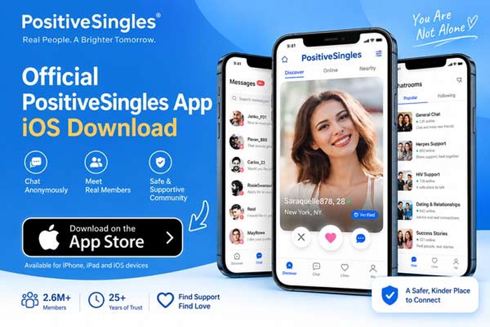 official positive singles ios app download
