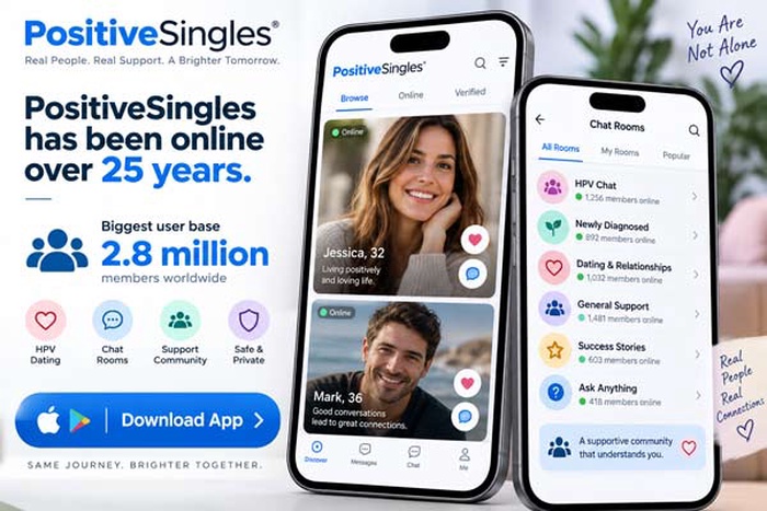 what make positivesingles app the best hpv dating app