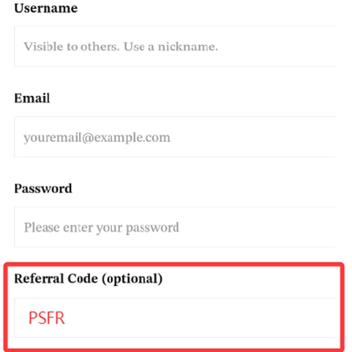 positive singles referal code
