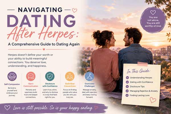 How do I date again after herpes