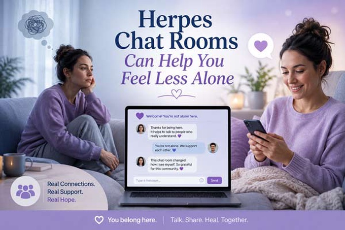 Herpes Chat Rooms Can Reduce the Feeling of Being Alone