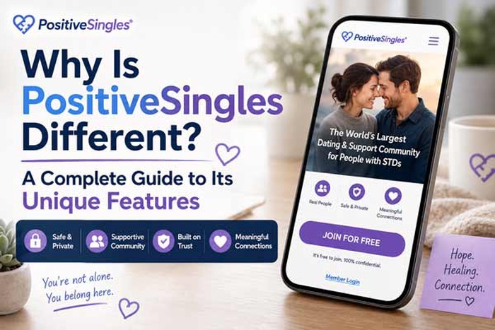 What makes PositiveSingles different, how is PositiveSingles different, PositiveSingles review, PositiveSingles unique features,