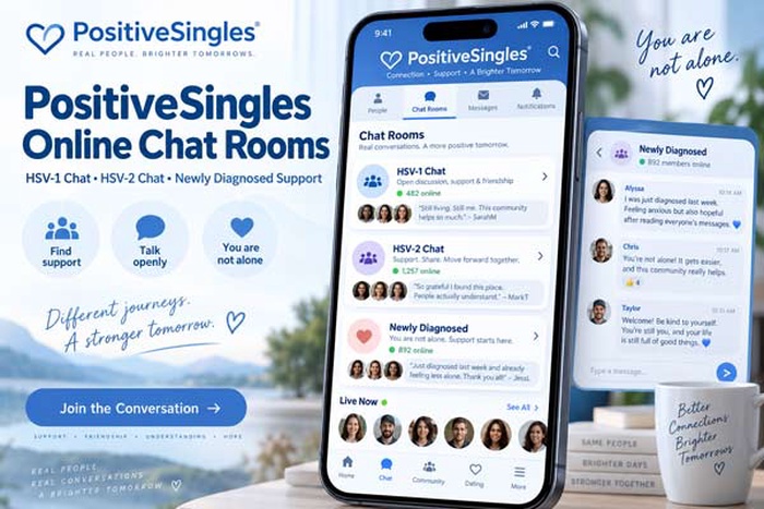 the best Herpes Chat Room App for iPhone