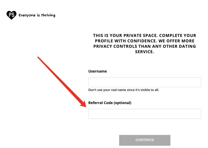 Positive Singles Referral Code