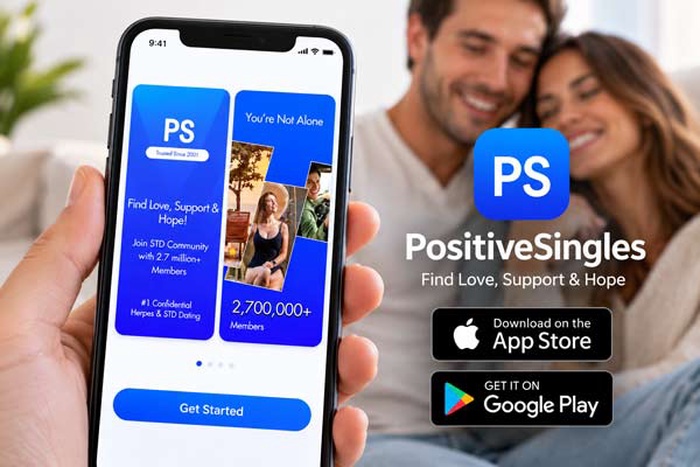 positive singles app download link , address, review