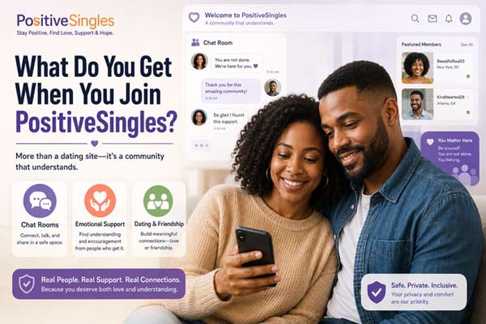 What Do You Get When You Join the best black herpes dating site
