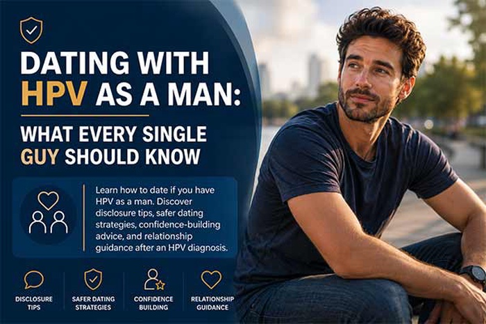 how do I date if I have HPV as a man, dating with HPV as a man, HPV positive man dating, dating after HPV diagnosis male, how to tell a woman you have HPV, can men with HPV date, HPV dating advice for men, HPV and relationships, dating with genital warts, HPV disclosure dating