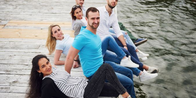 group of young people