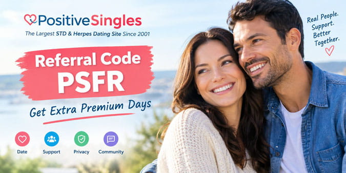 PositiveSingles Referral Code October