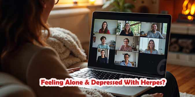 Feeling Alone & Depressed With Herpes? Join Herpes Chat Room & Find Strength