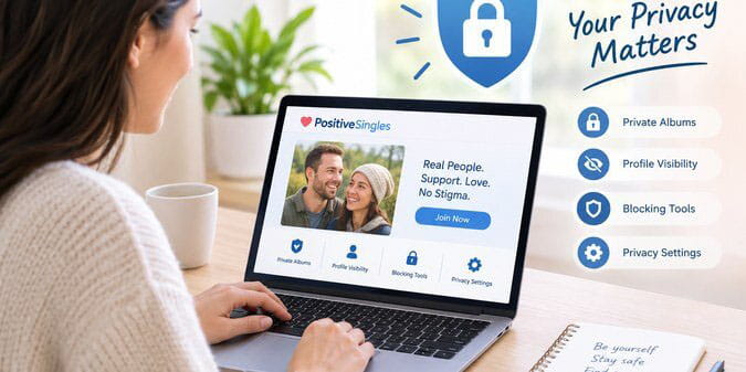 is Positive Singles private