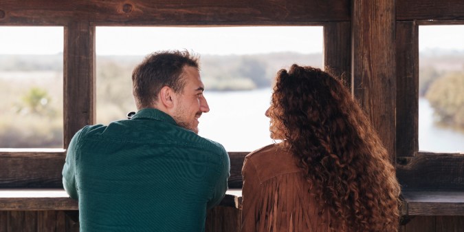 couple with love