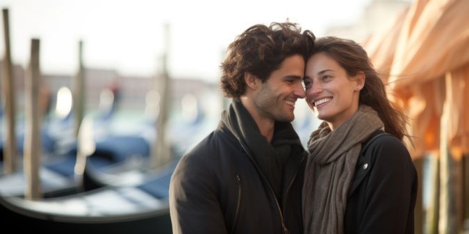 The newlyweds are experiencing the happiest moment of their lives in Venice